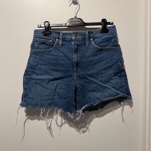 Madewell High-Rise Denim Shorts